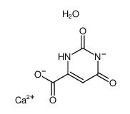 calcium orotate tetrahydrate Structure