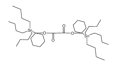 tributylstannylcyclohexyl oxalate Structure
