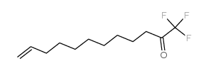 1,1,1-三氟-11-十二烯-2-酮结构式