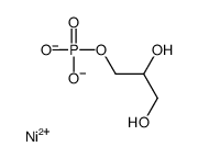 2,3-dihydroxypropyl phosphate,nickel(2+) Structure
