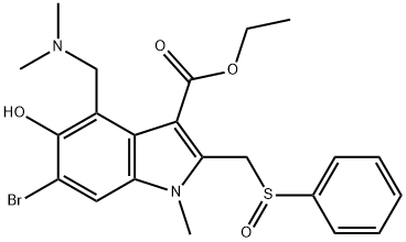 Arbidol Sulfoxide structure