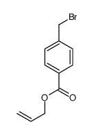 prop-2-enyl 4-(bromomethyl)benzoate Structure