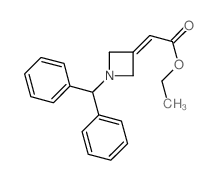2-[1-(二苯基甲基)-3-氮杂啶]-乙酸乙酯图片
