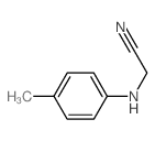 Acetonitrile,2-[(4-methylphenyl)amino]- Structure