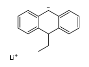 lithium,9-ethyl-9,10-dihydroanthracen-10-ide结构式