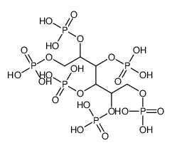 D-glucitol hexakis(dihydrogen phosphate) Structure