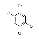 Benzene, 1-bromo-2,4-dichloro-5-Methoxy-结构式
