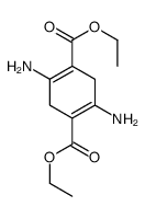 diethyl 2,5-diaminocyclohexa-1,4-diene-1,4-dicarboxylate Structure