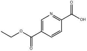 5-(乙氧羰基)吡啶甲酸结构式