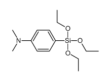 N,N-dimethyl-4-(triethoxysilyl)aniline结构式