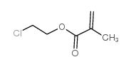 2-Propenoic acid,2-methyl-, 2-chloroethyl ester Structure