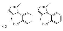 2-(2,5-dimethylpyrrol-1-yl)aniline,hydrate结构式