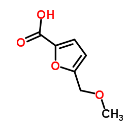 5-甲氧基甲基-2-糠酸结构式