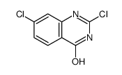 2,7-二氯喹唑啉-4(3H)-酮结构式