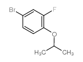 4-溴-2-氟-1-异丙氧基苯结构式