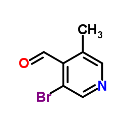 3-Bromo-5-methylisonicotinaldehyde Structure