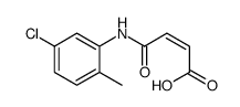 N-(5-氯-2-甲苯基)马来酸结构式