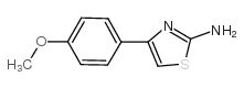 4-(4-Methoxyphenyl)thiazol-2-amine Structure