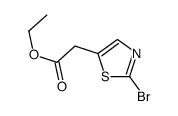 Ethyl 2-(2-bromothiazol-5-yl)acetate Structure