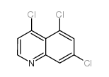 4,5,7-三氯喹啉结构式
