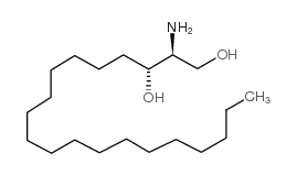 D-赤型鞘氨醇(C20碱)结构式