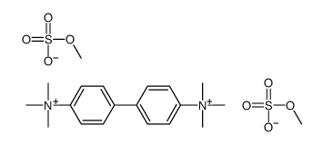 4,4'-Biphenylylenebis(trimethylammonium) bis(methylsulfate) Structure