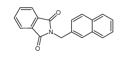 2-[(2-naphthyl)methyl]-1H-isoindole-1,3(2H)-dione结构式