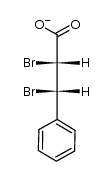 erythro-2,3-Dibrom-3-phenylpropionat Structure