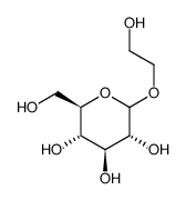 2-hydroxyethyl D-glucoside Structure