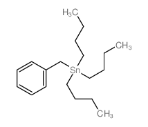 Stannane,tributyl(phenylmethyl)- Structure