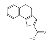 4,5-二氢萘并[1,2-b]噻吩-2-羧酸结构式