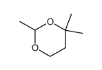 2,4,4-trimethyl-1,3-dioxane结构式