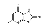 2-amino-7-methyl-[1,3,4]thiadiazolo[3,2-a]pyrimidin-5-one Structure