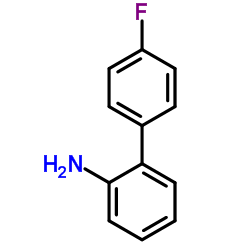 4-氟-联苯-2-胺结构式