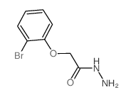 2-(2-溴苯氧基)乙酰肼结构式