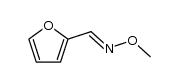 2-Furancarbaldehyde O-methyloxime Structure