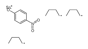 Tributyl(4-nitrophenoxy)stannane Structure