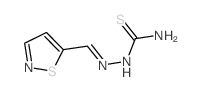 1-Isothiazol-5-ylmethylenethiosemicarbazide structure