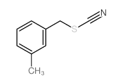 Thiocyanic acid,(3-methylphenyl)methyl ester Structure