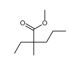 2-Ethyl-2-methylvaleric acid methyl ester Structure
