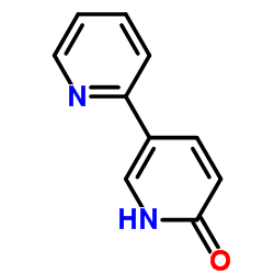 5-(2-吡啶基)-1,2-二氢吡啶-2-酮结构式