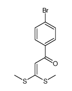 1-(4-溴苯基)-3,3-双甲基磺酰基丙酮结构式
