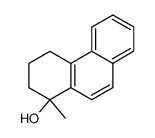(+/-)-1-Hydroxy-1-methyl-1.2.3.4-tetrahydro-phenanthren结构式