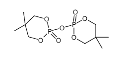 2,2'-oxybis[5,5-dimethyl-1,3,2-dioxaphosphorinane] 2,2'-dioxide结构式