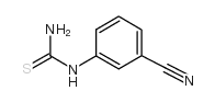 1-(3-苯腈)-2-硫脲结构式
