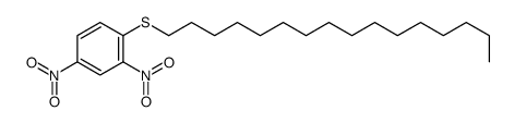 1-hexadecylsulfanyl-2,4-dinitrobenzene Structure