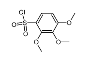 2,3,4-trimethoxybenzenesulfonyl chloride Structure