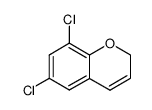 6,8-dichloro-2H-chromene结构式