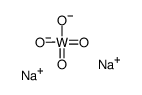 Disodium dioxido(dioxo)tungste Structure