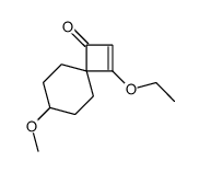 3-乙氧基-7-甲氧基-螺[3.5]-2-壬烯-1-酮结构式